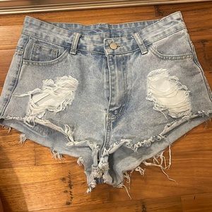 Blue Jean shorts